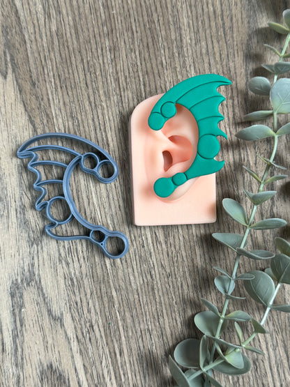 MERMAID FIN CLIP ON | FANTASY | CLAY CUTTER