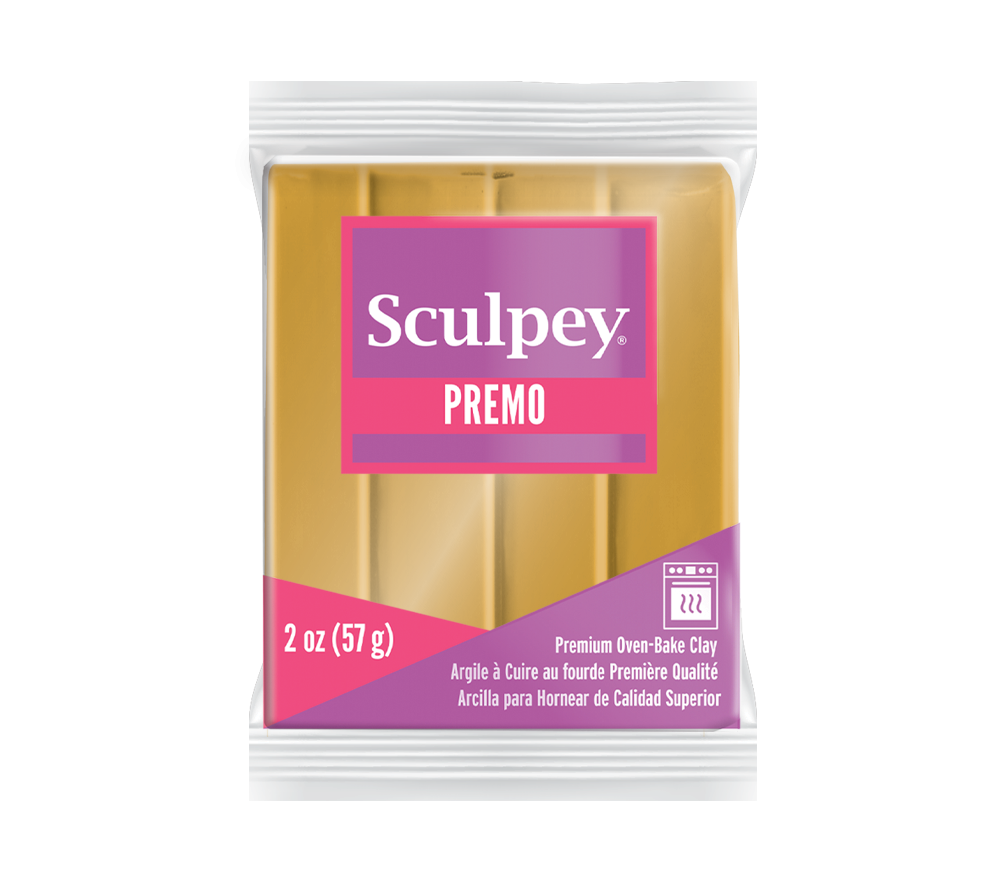 Sculpey Premo™ Polymer Clay - 18k Gold