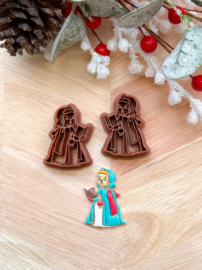 HOLIDAY CAROLERS SINGING | CHRISTMAS HOLIDAY | CLAY CUTTER