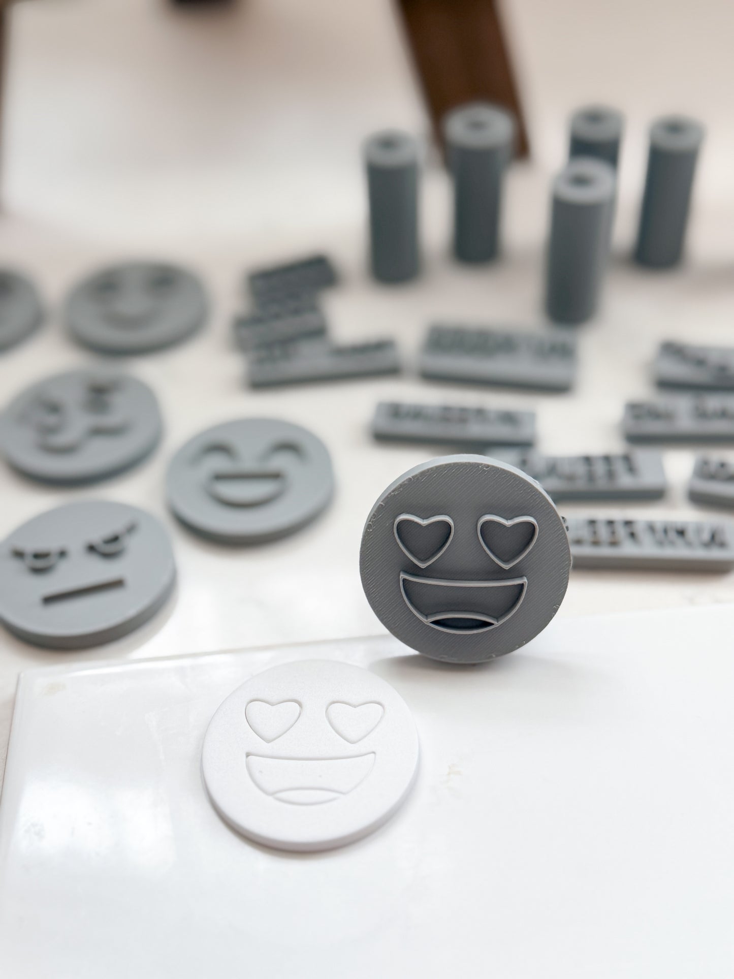 MOOD EMOJI STAMP BUNDLE | POLYMER CLAY CUTTER