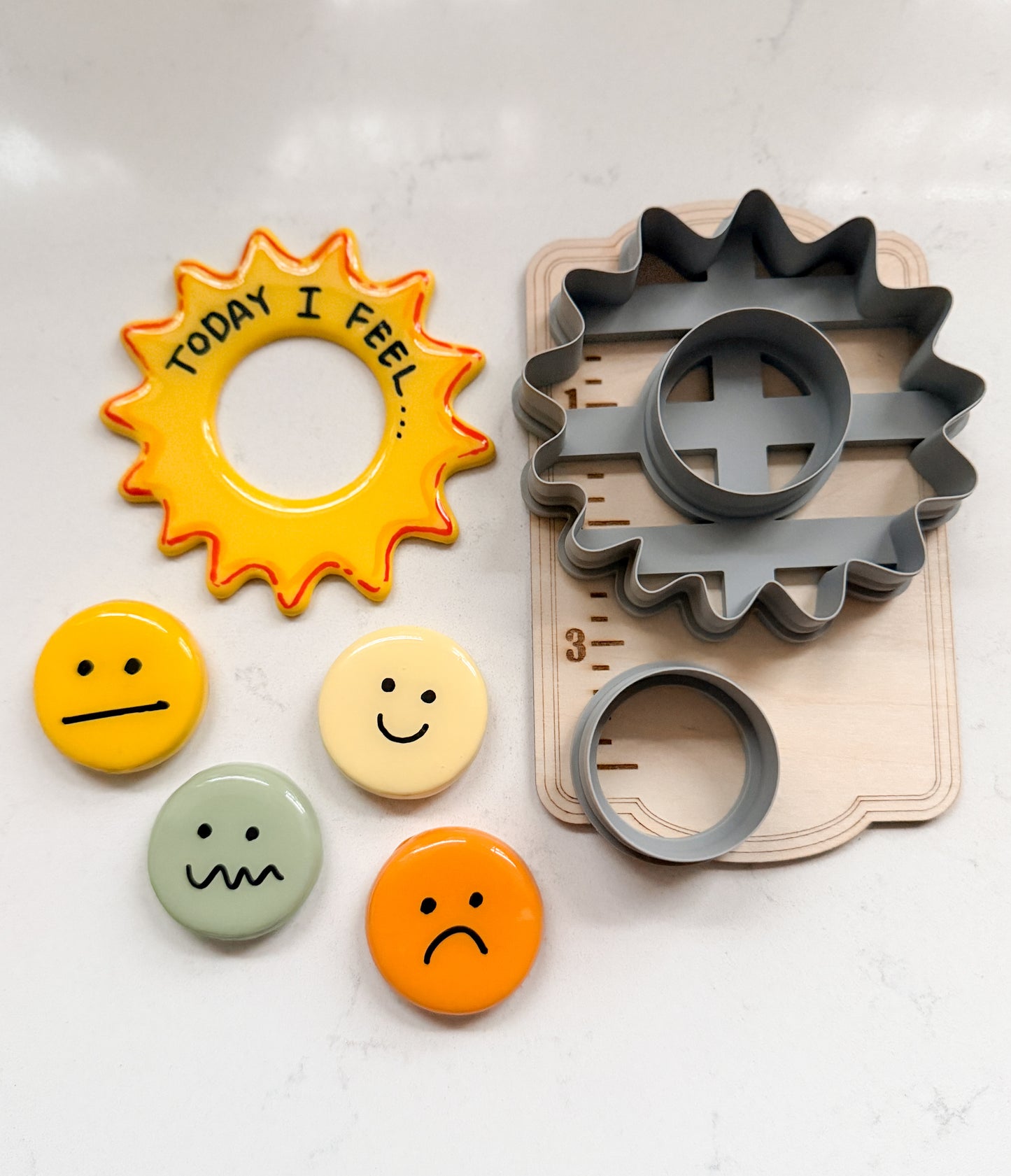 MOOD MAGNET CLAY CUTTER SETS | POLYMER CLAY CUTTER