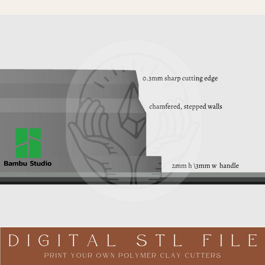 NYE 2026 STL Files | Digital Instant Download | 3D Printing STL File | Polymer Clay Tool | Polymer Clay Cutter STL File