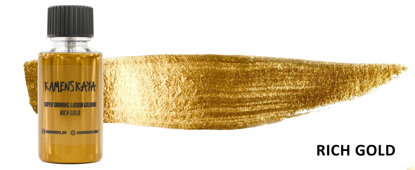 LIQUID GILDING | RICH GOLD | KAMENSKAYA INK