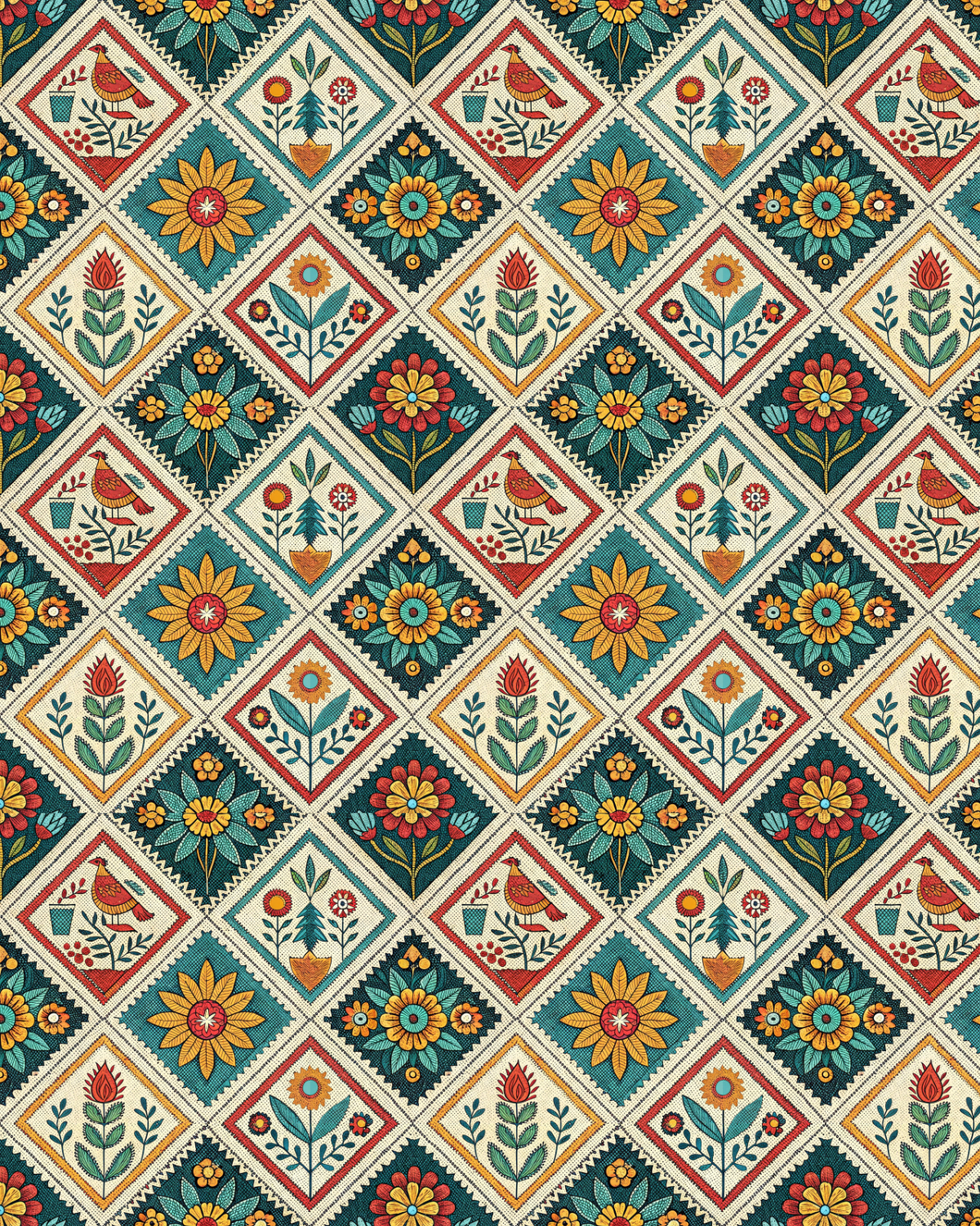 PCC 2035 QUILT SQAURES "A" Transfer Paper | THE CHARM BAR