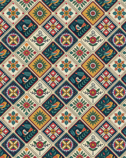 PCC 2036 QUILT SQAURES "B" Transfer Paper | THE CHARM BAR