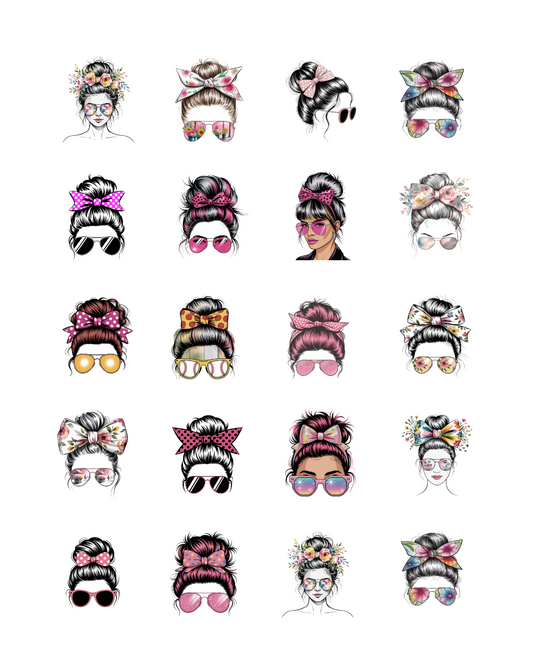 PCC 2069 MOM LIFE Transfer Paper | THE CHARM BAR