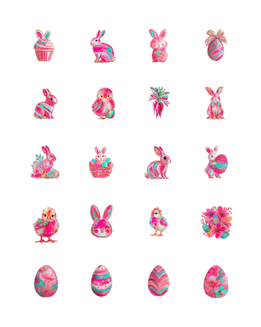PCC 2125 HOT PINK EASTER Transfer Paper | THE CHARM BAR