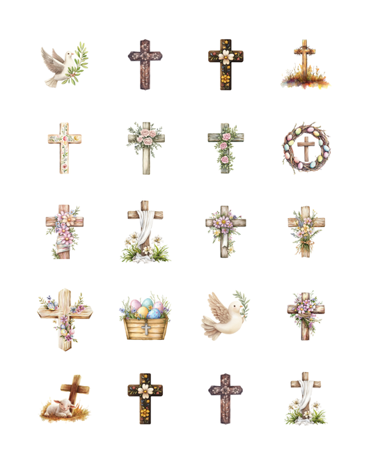 PCC 2127 CHRISTIAN EASTER Transfer Paper | THE CHARM BAR