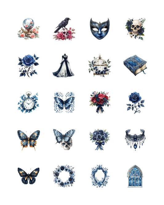 PCC 2131 GOTHIC SPRING Transfer Paper | THE CHARM BAR