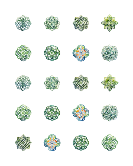 PCC 2134 CELTIC KNOTS Transfer Paper | THE CHARM BAR