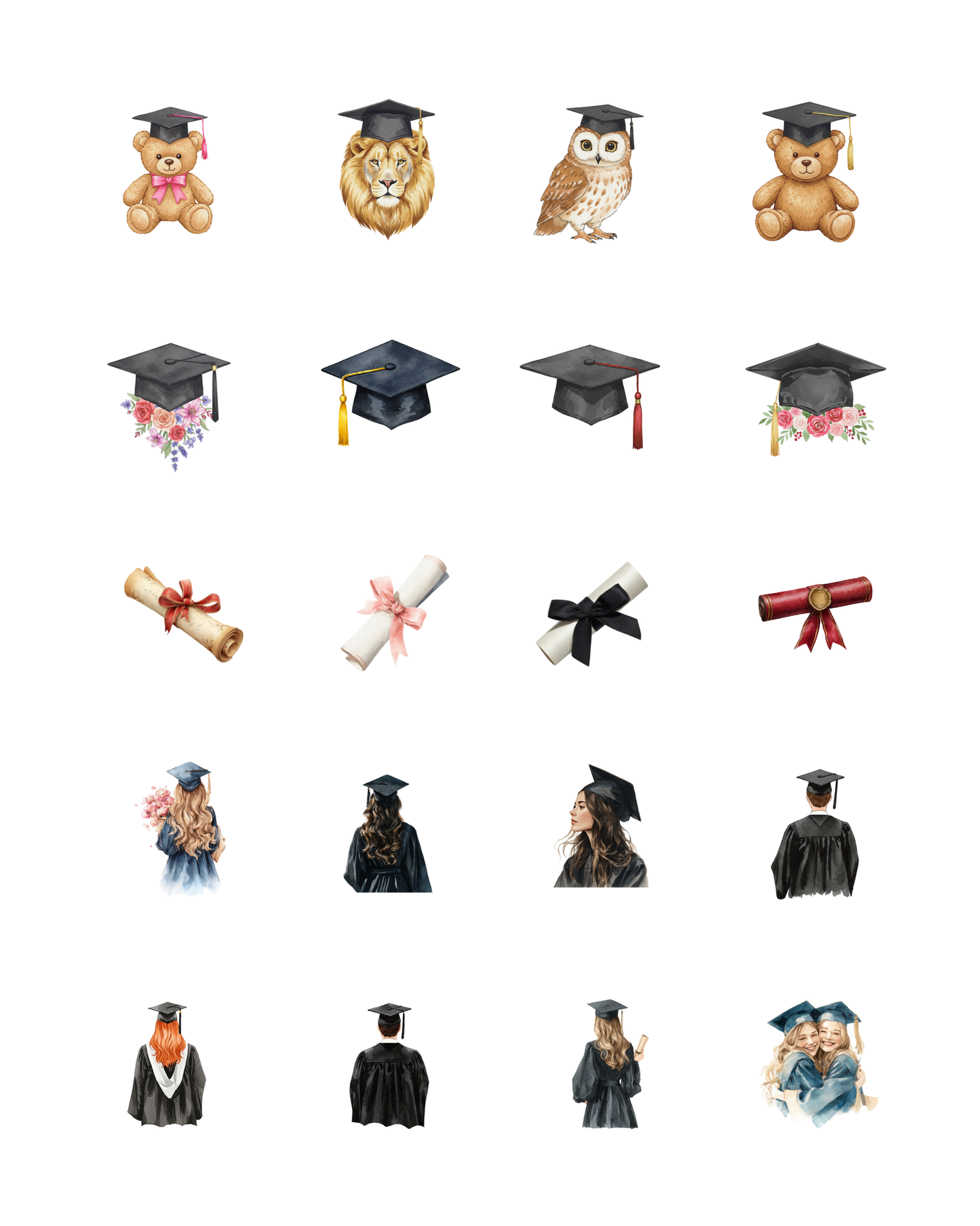 PCC 2137 GRADUATION Transfer Paper | THE CHARM BAR