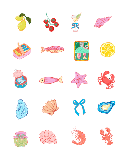 PCC 2148 CUTSIE NAUTICAL Transfer Paper | THE CHARM BAR