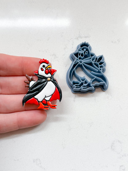 VAMPIRE ROOSTER | HALLOWEEN 2025 | CLAY CUTTERS