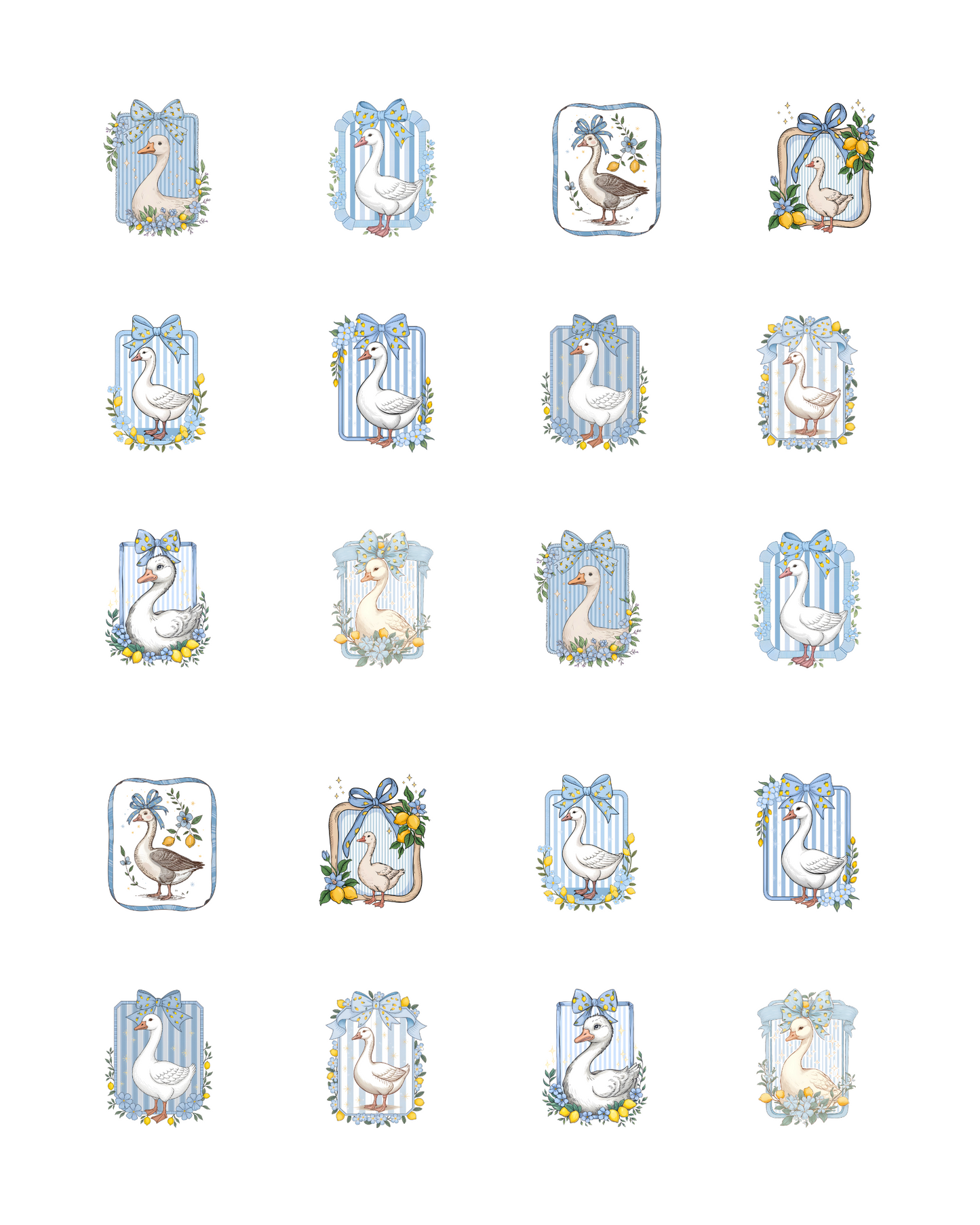 PCC 2163 BLUE GOOSE Transfer Paper | THE CHARM BAR