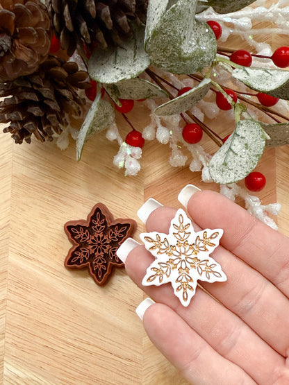 THIS YEARS SNOWFLAKE | CHRISTMAS HOLIDAY | CLAY CUTTER
