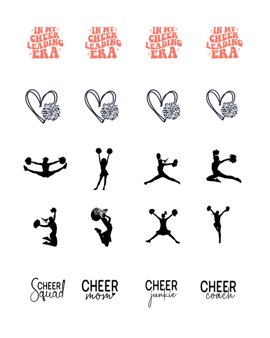 PCC 2311 CHEERLEADING Transfer Paper | THE CHARM BAR
