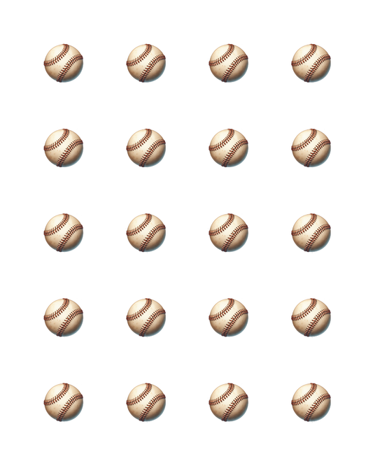 PCC 2313 BASEBALLS Transfer Paper | THE CHARM BAR