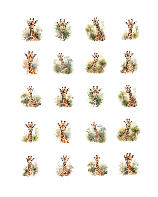 PCC 2335 GIRAFFE Transfer Paper | THE CHARM BAR