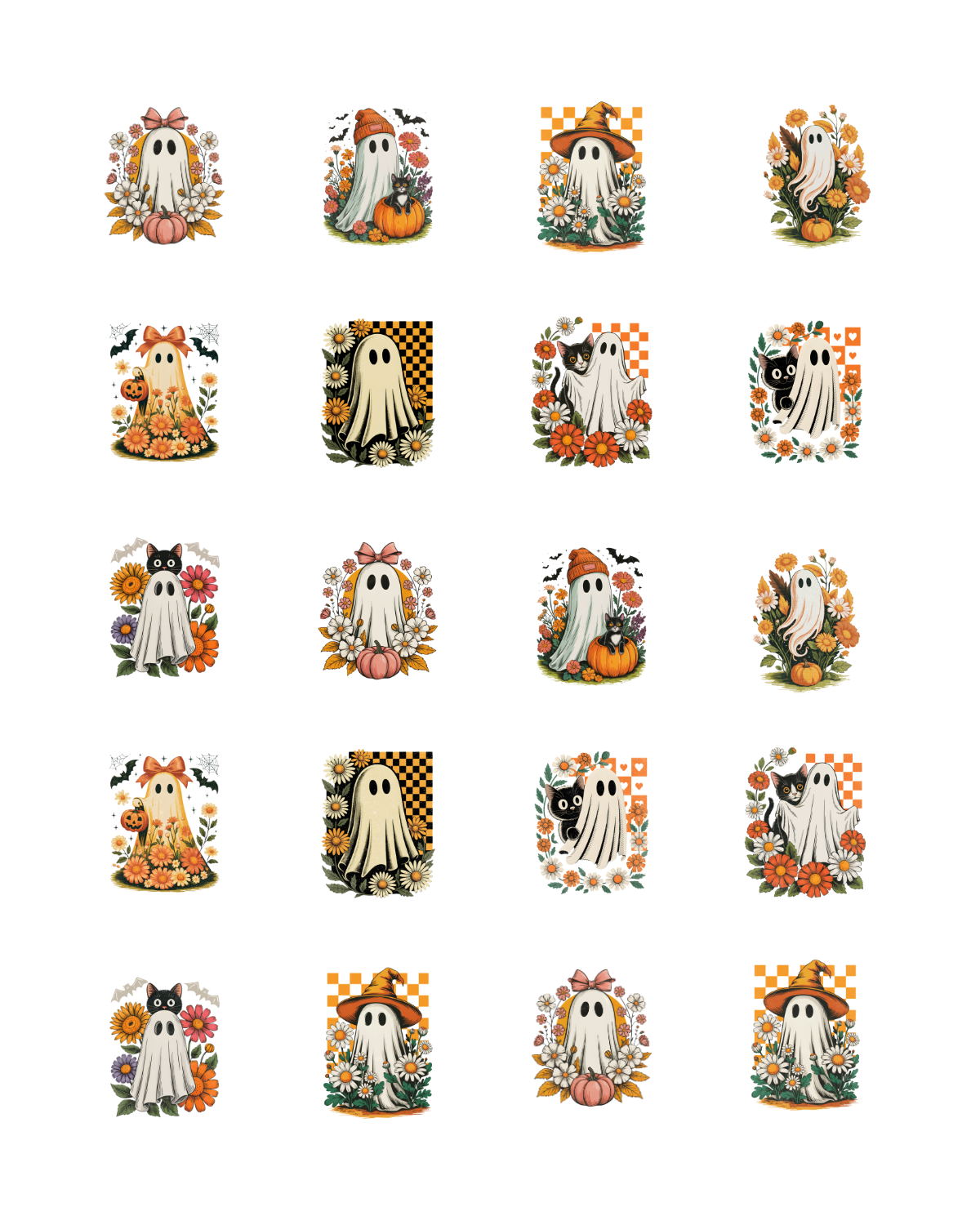 PCC 2363 CHECKERED GHOSTS Transfer Paper | THE CHARM BAR