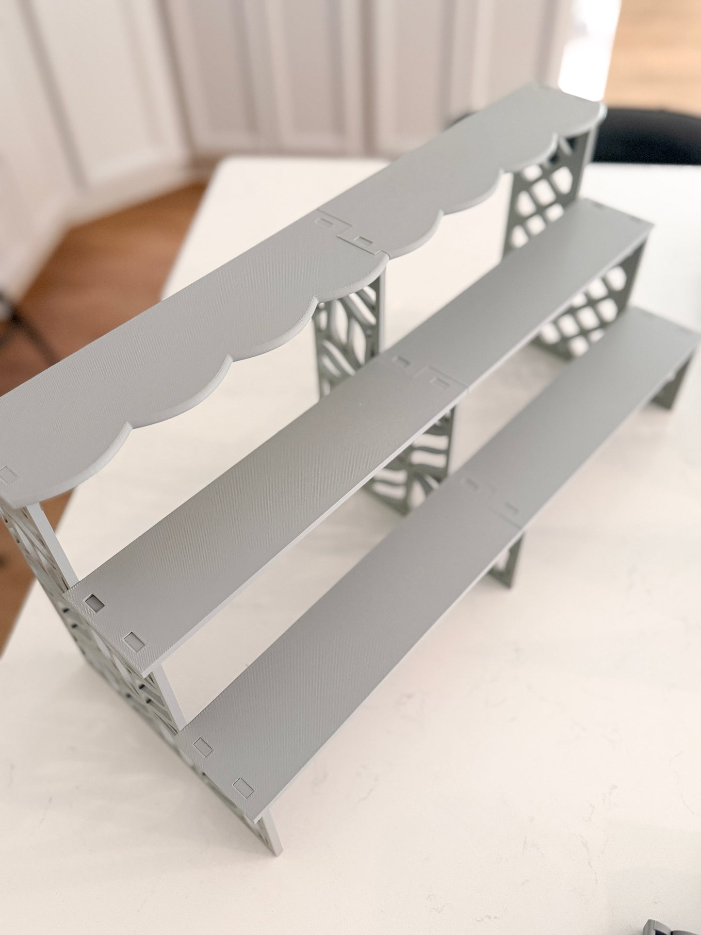 MODSHELF | CONNECTOR SHELVES | COMPONENTS | CUSTOM MODULAR CHARM BAR DISPLAY