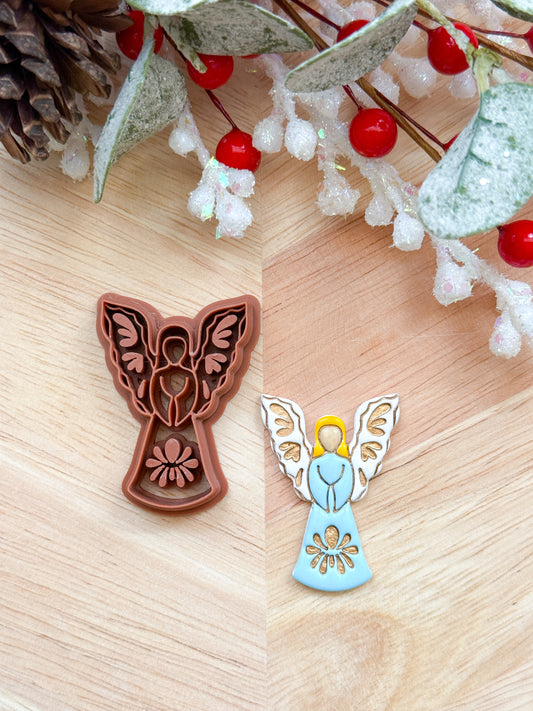 ANGEL | CHRISTMAS HOLIDAY | CLAY CUTTER