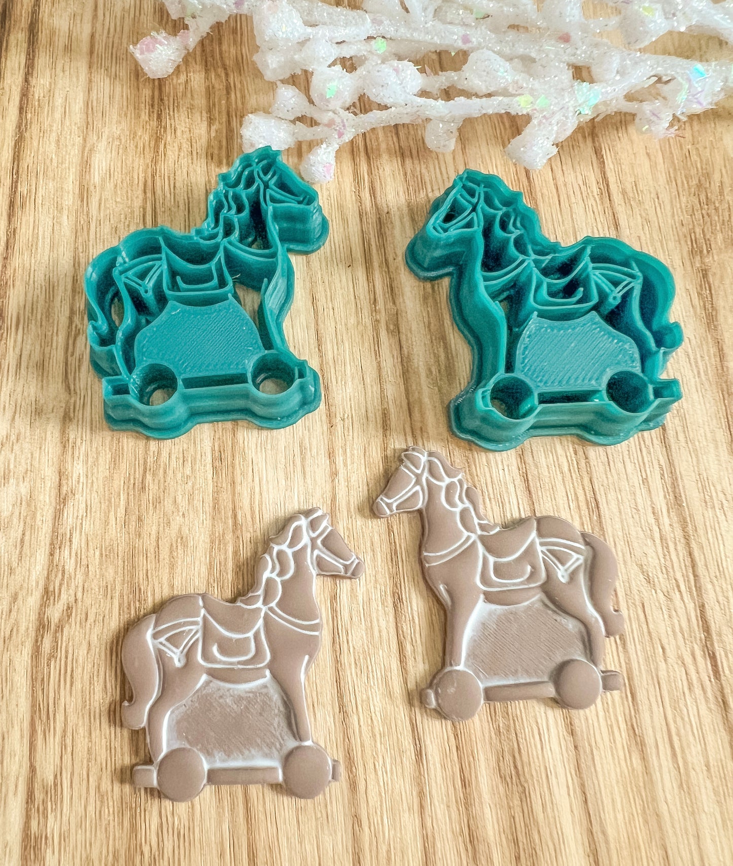 Toy Horse Clay Cutters | Christmas Toys