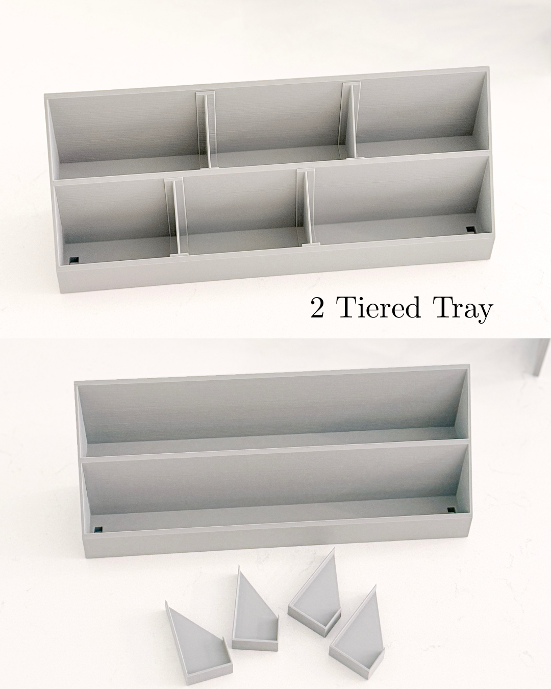 MODSHELF | TIERED STRAIGHT TRAYS | COMPONENTS | CUSTOM MODULAR CHARM BAR DISPLAY