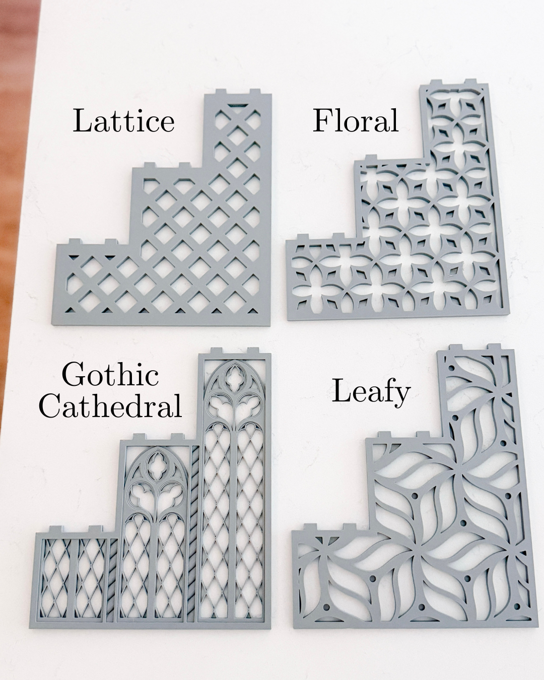 MODSHELF | VERTICAL LEG STANDS | COMPONENTS | CUSTOM MODULAR CHARM BAR DISPLAY