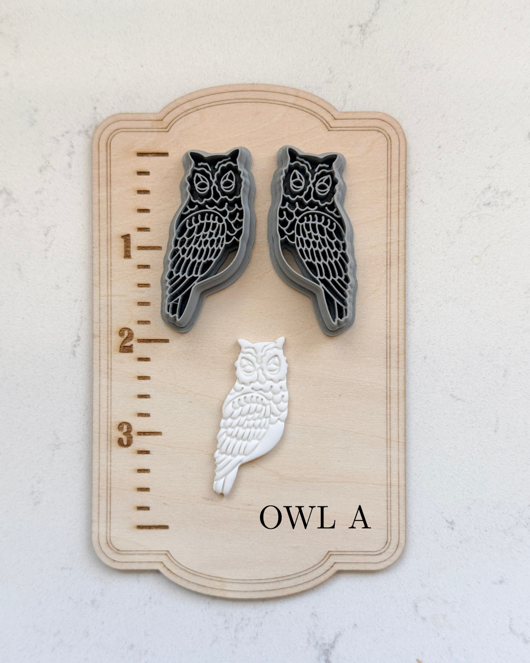 OWLS | FALL AUTUMN | BIRD | POLYMER CLAY CUTTERS