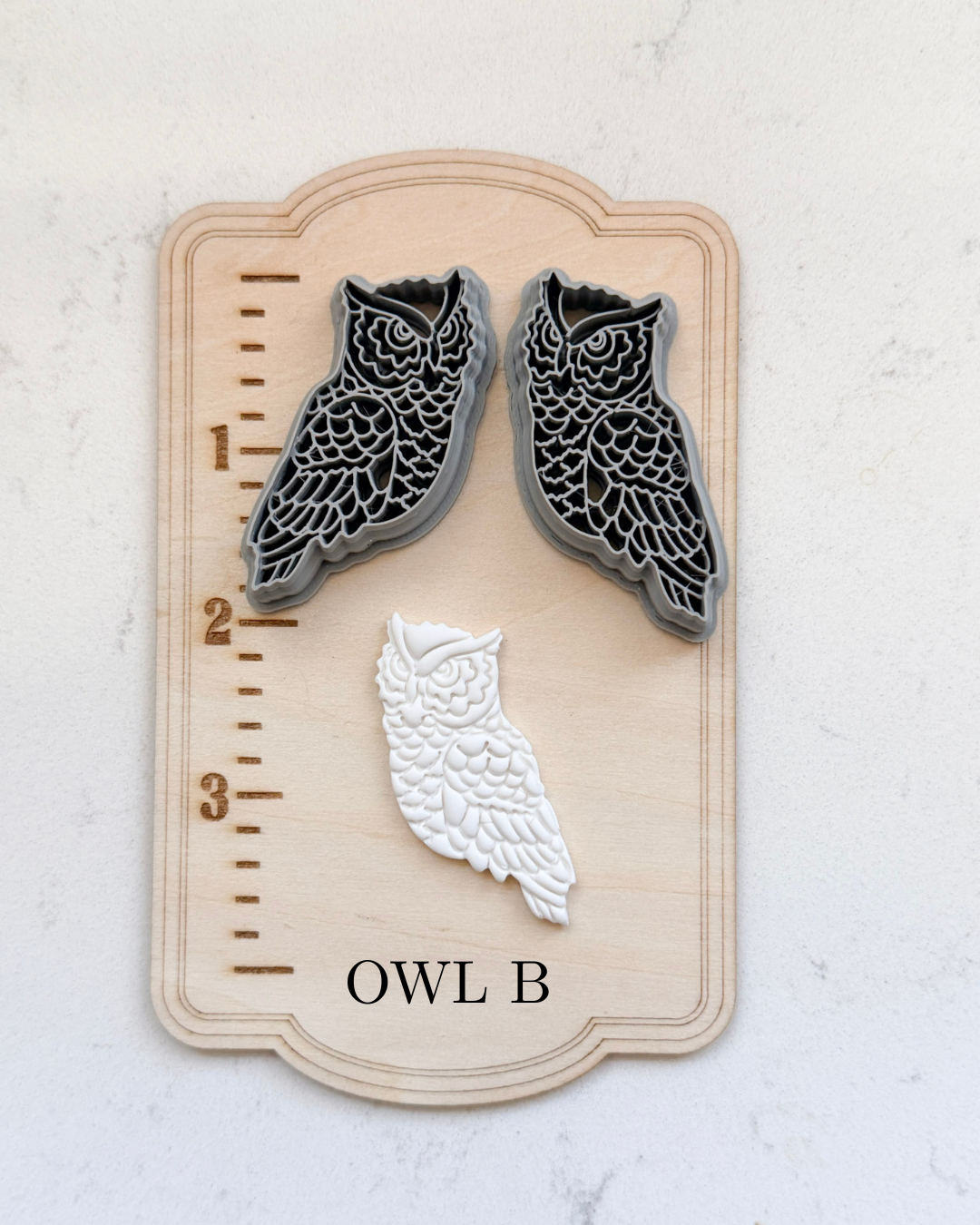 OWLS | FALL AUTUMN | BIRD | POLYMER CLAY CUTTERS