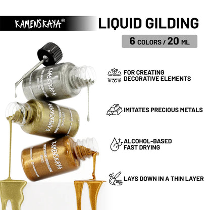 LIQUID GILDING | RICH GOLD | KAMENSKAYA INK