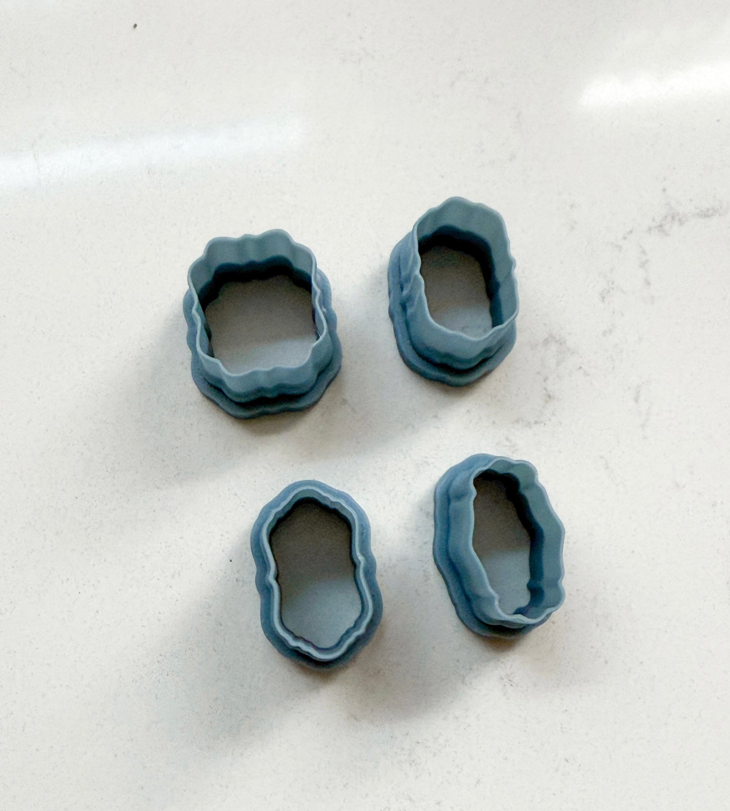 THE CHARM BAR | FRAME DONUT CHARMS | CLAY CUTTERS | NECKLACE BRACELET CHARM POLYMER CLAY CUTTERS