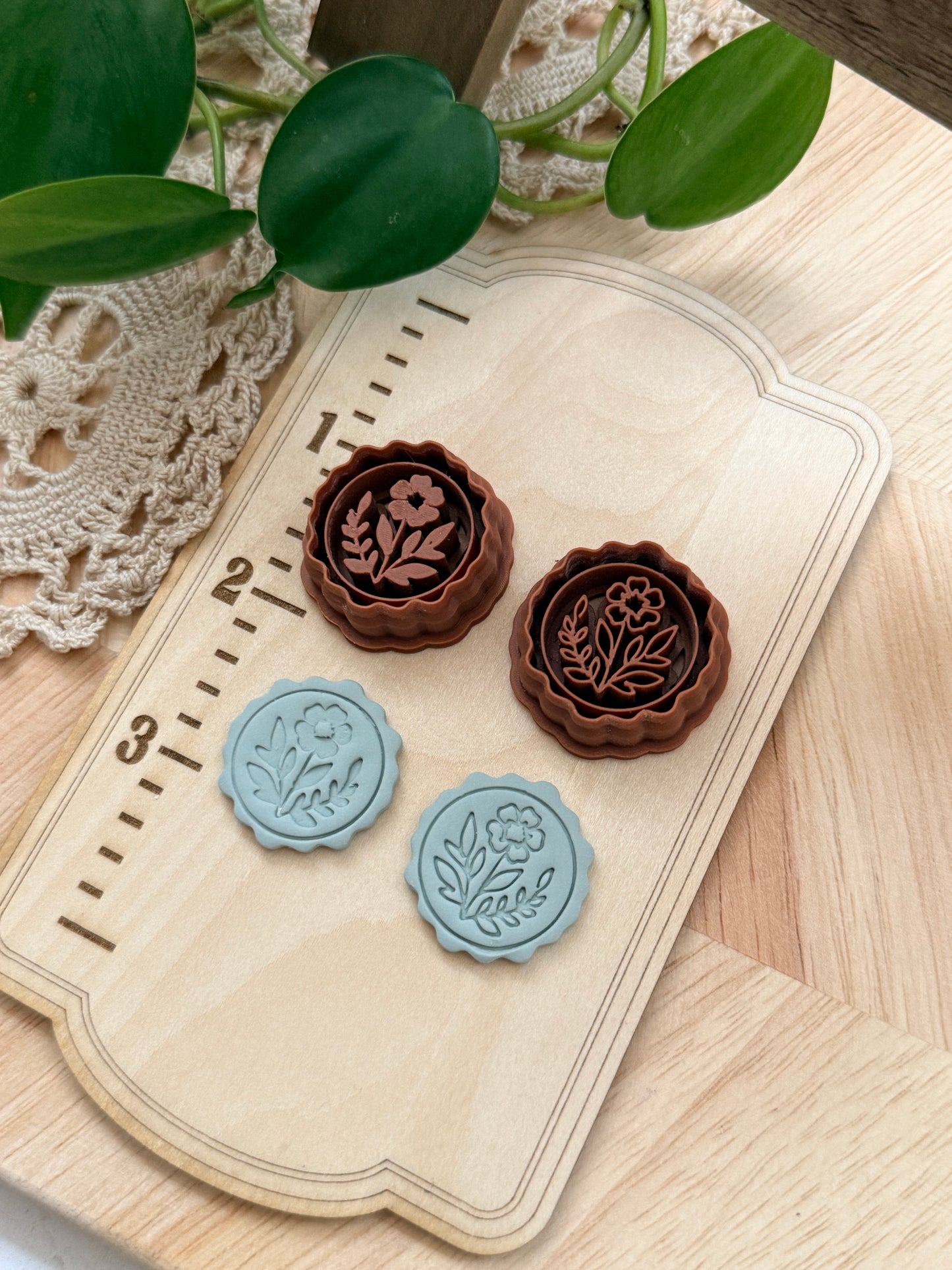 OLIVIA | Grandma Core | Polymer Clay Cutter