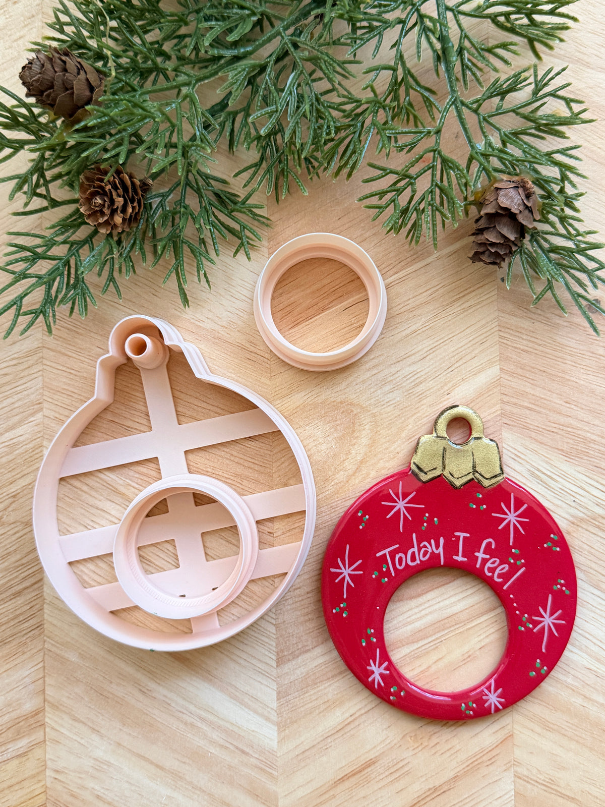 WINTER HOLIDAY MOOD MAGNET CLAY CUTTER SETS (12 OPTIONS) | POLYMER CLAY CUTTER