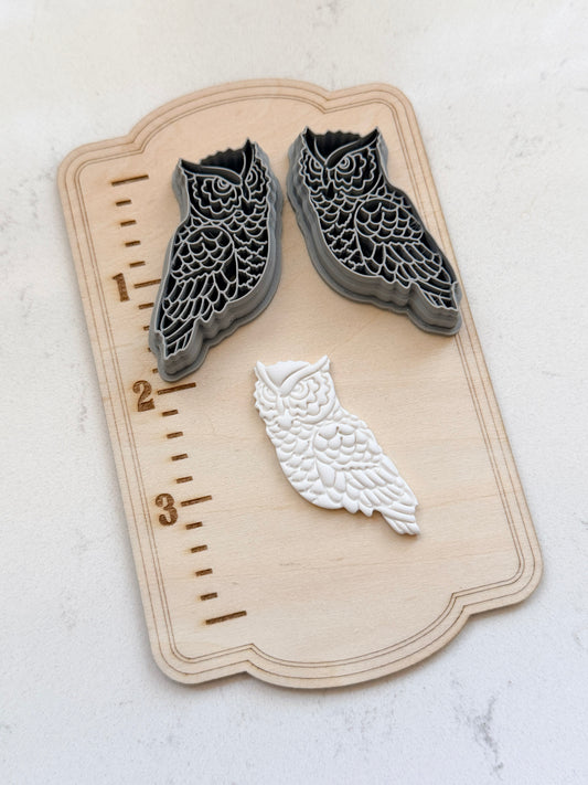 OWLS | FALL AUTUMN | BIRD | POLYMER CLAY CUTTERS