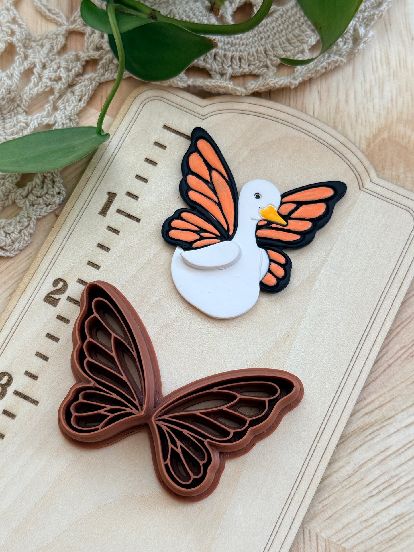 PORCH GOOSE BUTTERFLY OUTFIT | POLYMER CLAY CUTTERS