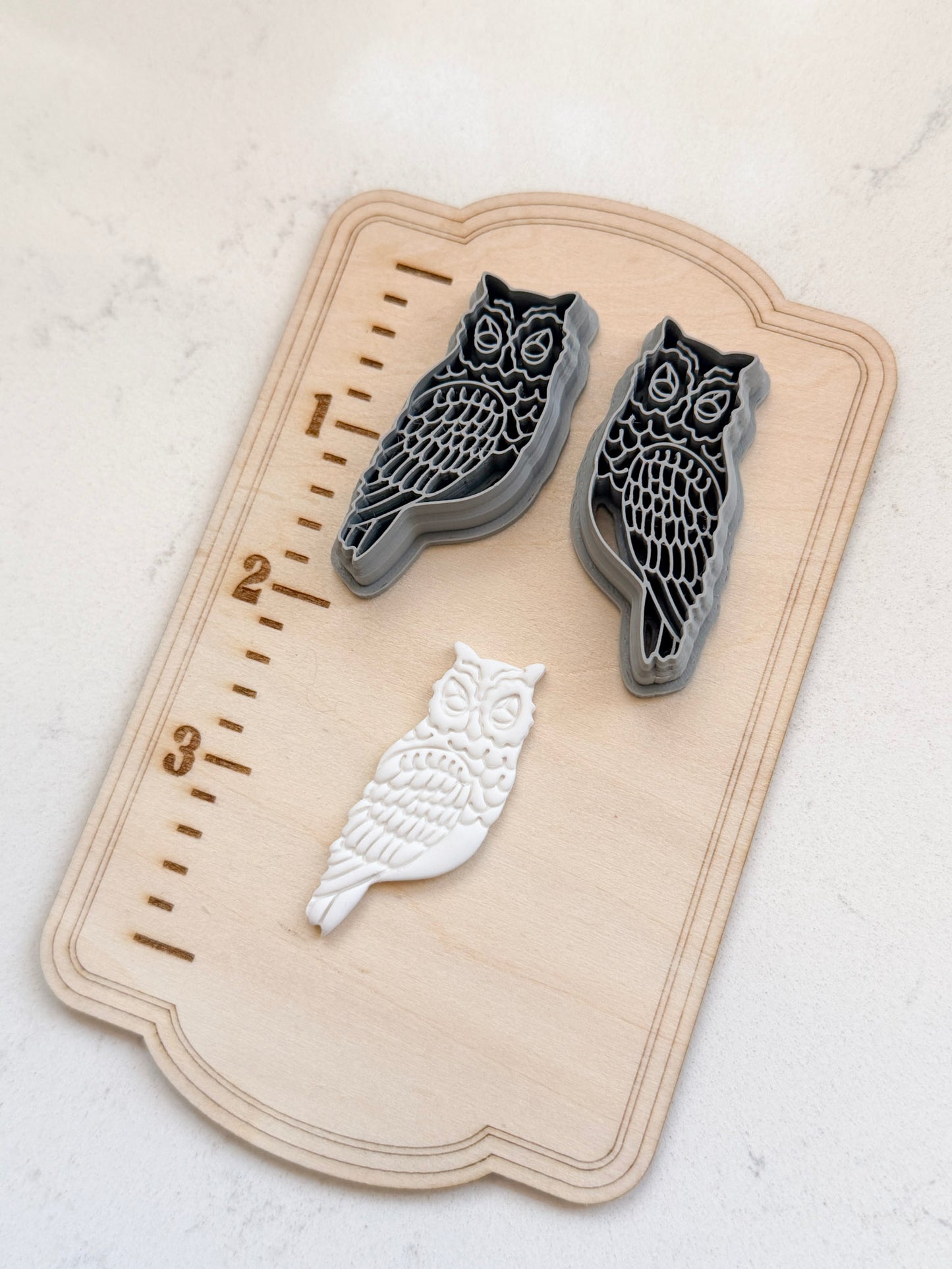 OWLS | FALL AUTUMN | BIRD | POLYMER CLAY CUTTERS