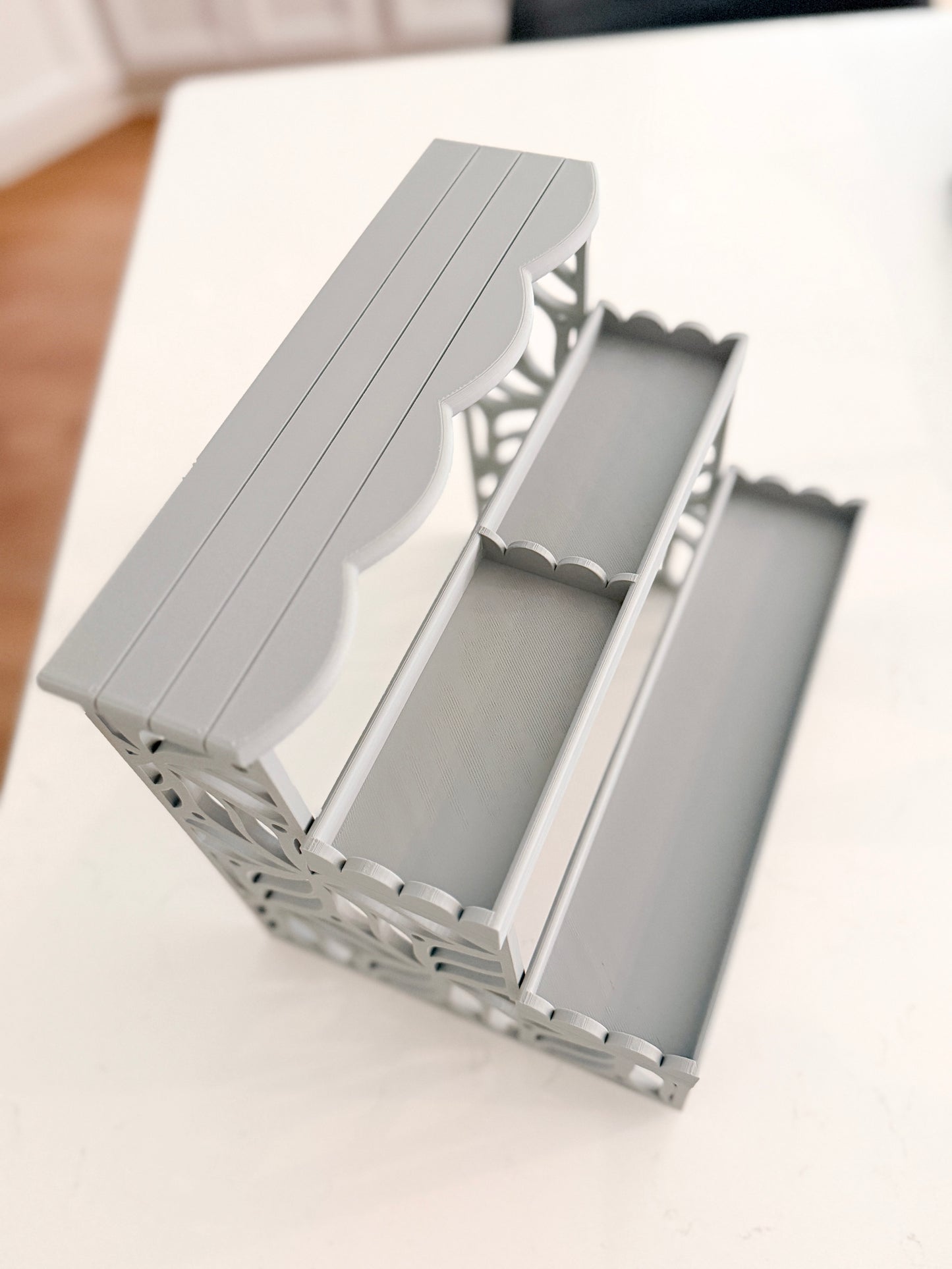 MODSHELF | FLAT & SLOTTED SHELVES | COMPONENTS | CUSTOM MODULAR CHARM BAR DISPLAY