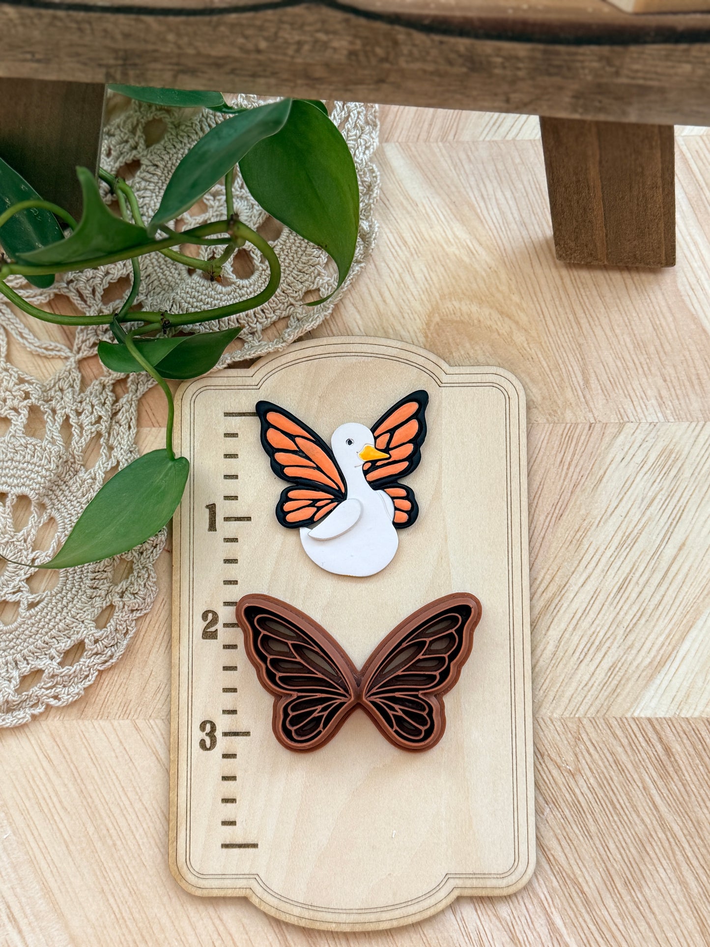 PORCH GOOSE BUTTERFLY OUTFIT | POLYMER CLAY CUTTERS