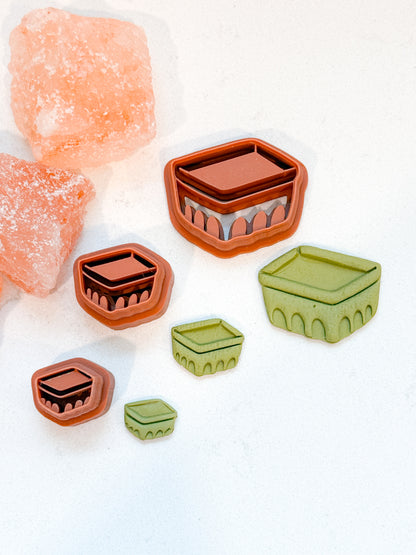 FRUIT PINT CONTAINER | SUMMER | FRUIT | CLAY CUTTERS