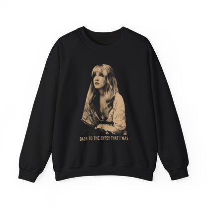 Back To The Gypsy That I Was | Stevie Nicks | Gildan 18000 Unisex Heavy Blend™ Crewneck Sweatshirt