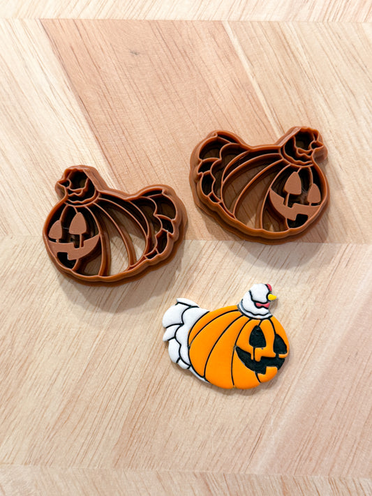 CHICKEN PUMPKIN | HALLOWEEN 2025 | CLAY CUTTER
