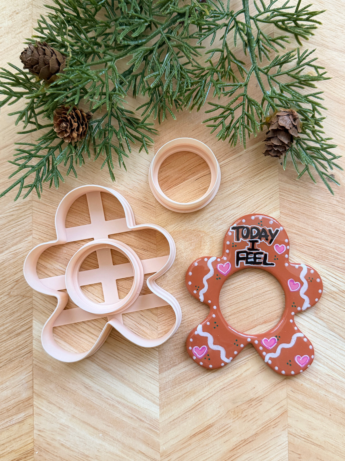 WINTER HOLIDAY MOOD MAGNET CLAY CUTTER SETS (12 OPTIONS) | POLYMER CLAY CUTTER