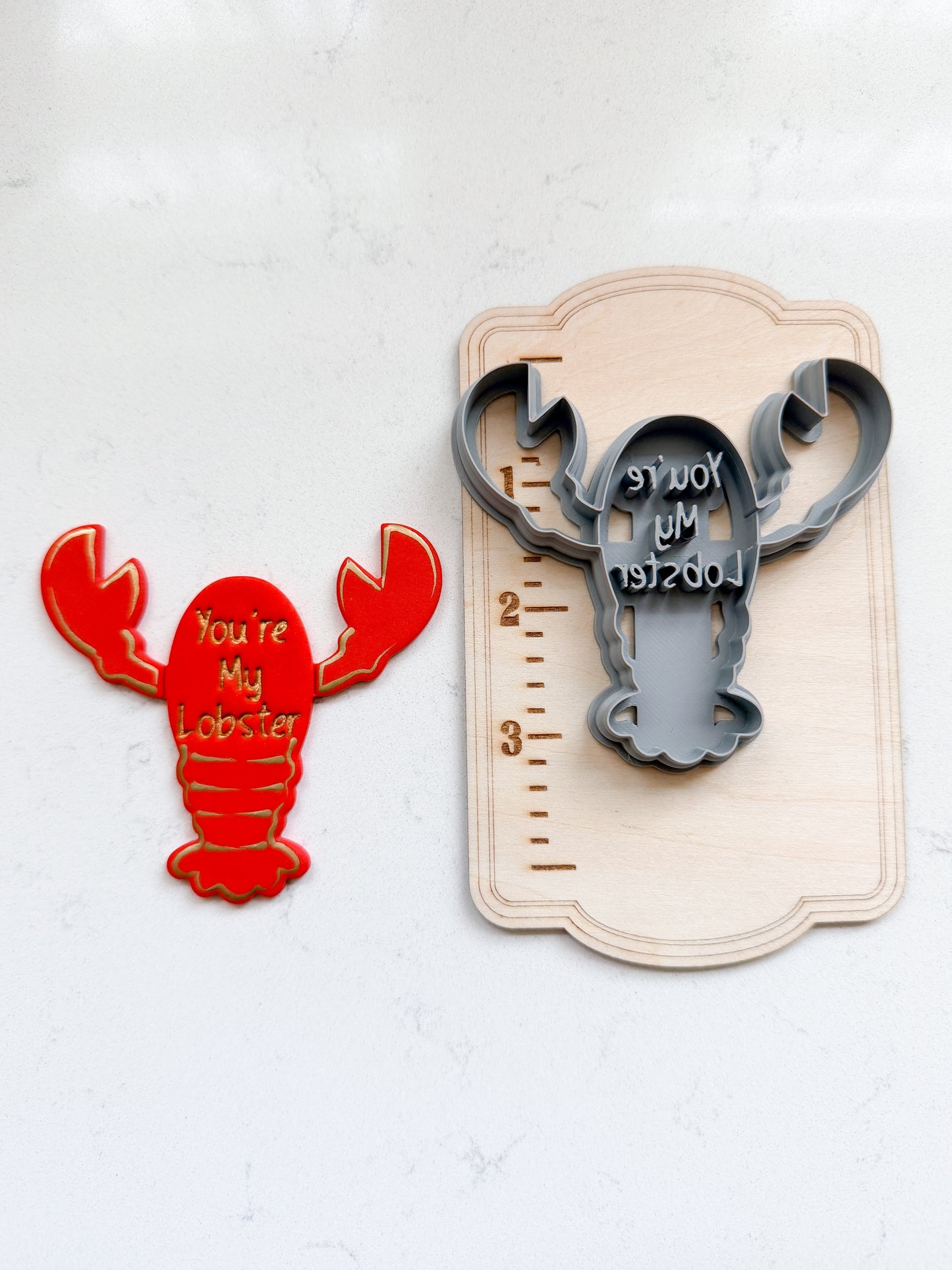 I’M YOUR LOBSTER ORNAMENT CLAY CUTTERS | HOLIDAY | POLYMER CLAY CUTTER