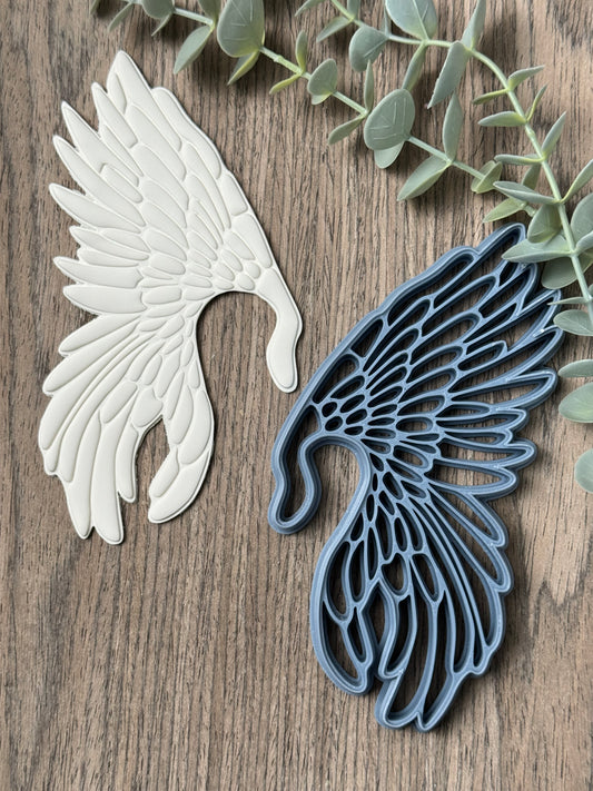 FEATHER WING EARCUFF | FANTASY | CLAY CUTTER