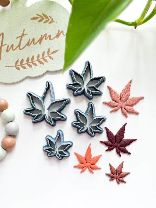 JAPANESE MAPLE LEAF | FALL CLAY CUTTERS