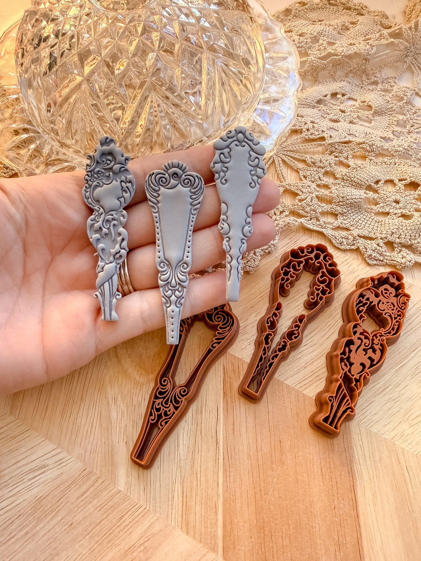 FAUX SILVERWARE CUT OFFS | VINTAGE KITCHEN | POLYMER CLAY CUTTERS