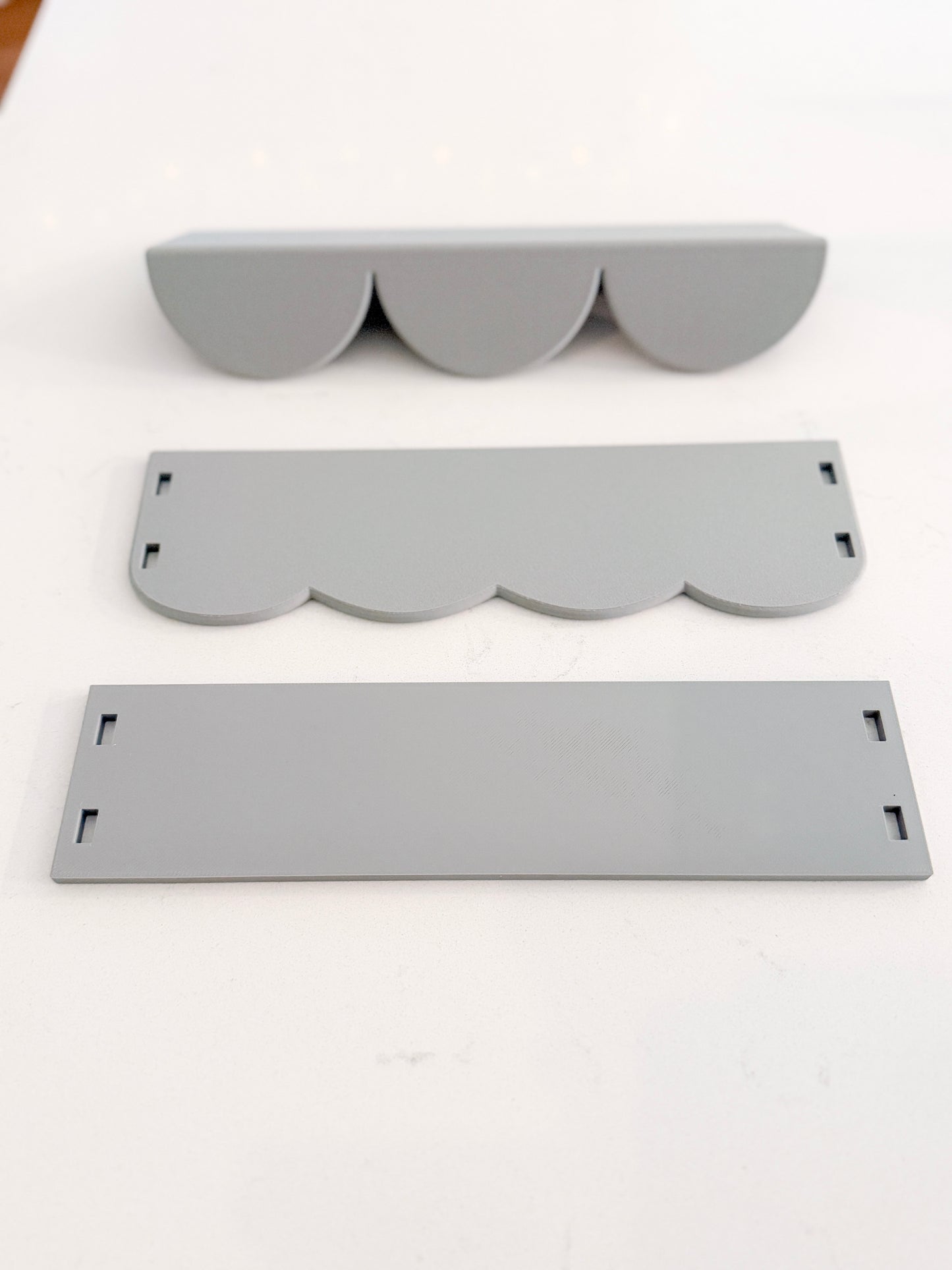 MODSHELF | FLAT & SLOTTED SHELVES | COMPONENTS | CUSTOM MODULAR CHARM BAR DISPLAY