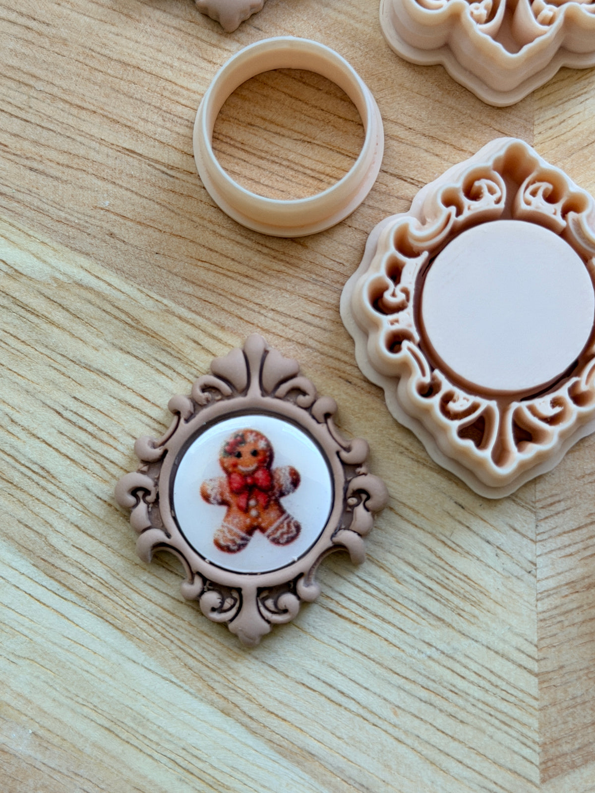 FANCY FRAME INLAY CLAY CUTTER SETS | CHRISTMAS | POLYMER CLAY CUTTER