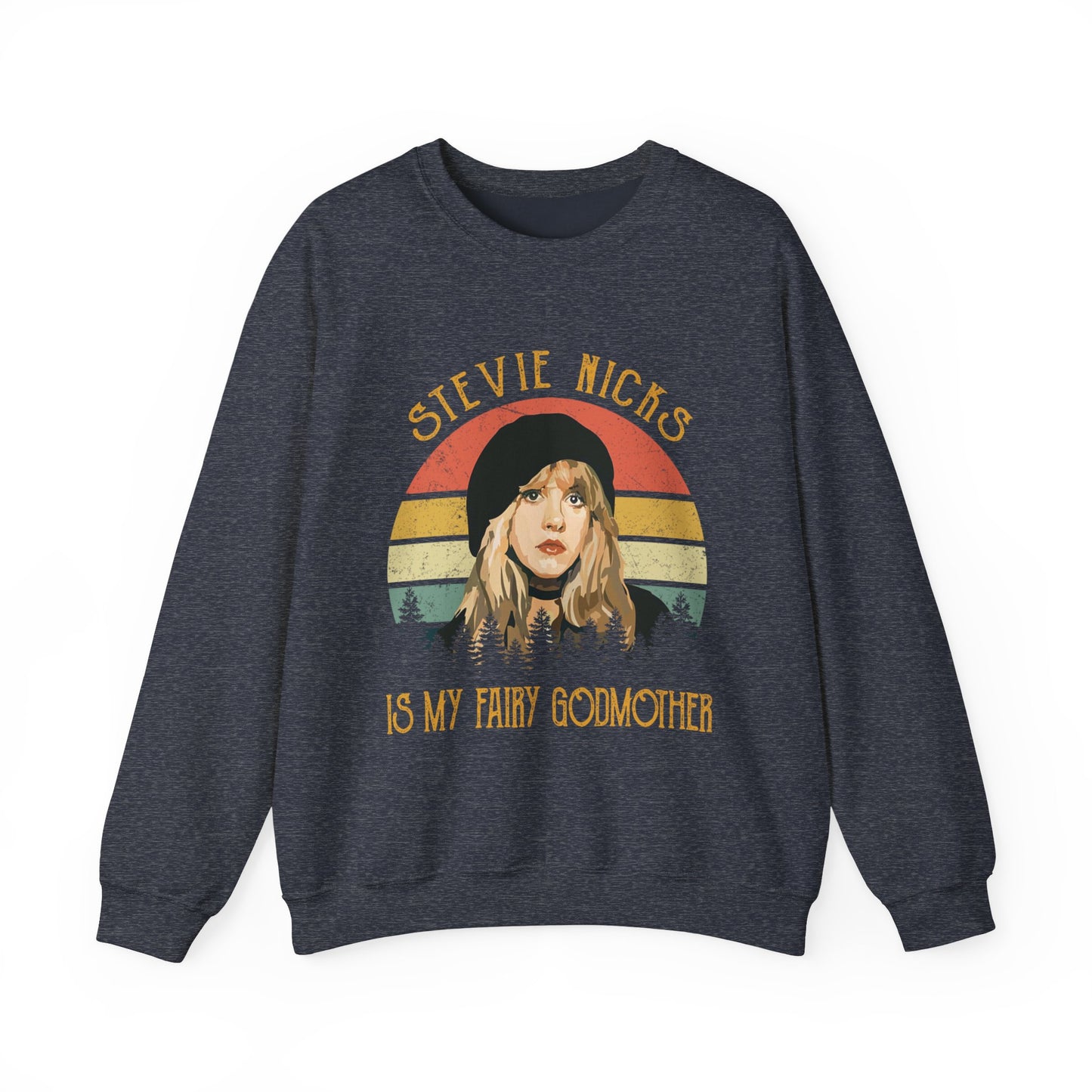 Stevie Nicks | Fairy Godmother | Gildan 18000 Unisex Heavy Blend™ Crewneck Sweatshirt